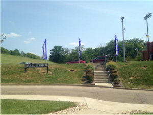 Flags that the Warpath tweeted the following day at 1:00 PM (PHOTO BY DILL)
