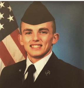 Bailey Geers is planning to go to TACP training to begin his next chapter in the Air Force (TAKEN FROM INSTAGRAM)